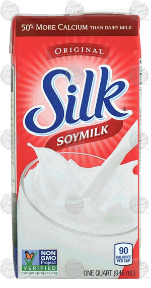 Silk Soymilk Organic Plain 1 quart