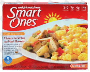 Weight Watchers Smart Ones cheesy scramble with hash browns, gluten free 6.49 ounce