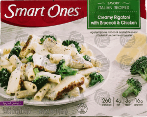 Weight Watchers Smart Ones creamy rigatoni with broccoli & chicken 9 ounce