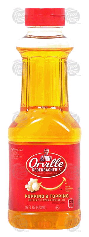 Orville Redenbacher's Popping & Topping buttery flavor popcorn oil 16 fluid ounce