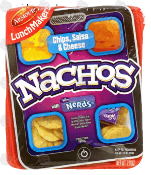 Armour Lunch Makers nachos, chips, salsa & cheese 2.9 ounce