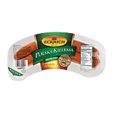 Eckrich skinless polska kielbasa made with pork, turkey, beef 14 ounce