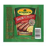 Eckrich Smok-Y original breakfast sausage, naturally hardwood smoked 8.3 ounce