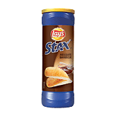 Lay's Stax mesquite barbecue flavored potato chips 5.5 ounce