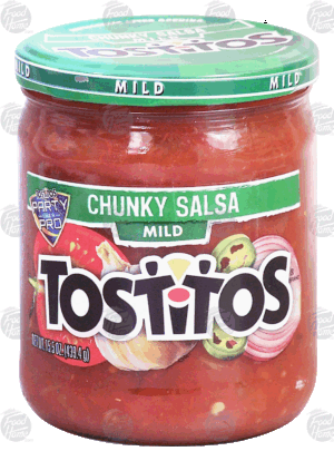 Tostitos chunky salsa, mild 15.5 ounce