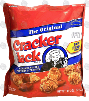 Cracker Jack original caramel coated popcorn & peanuts 8.5 ounce