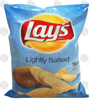 Lay's lightly salted potato chips 7.75 ounce