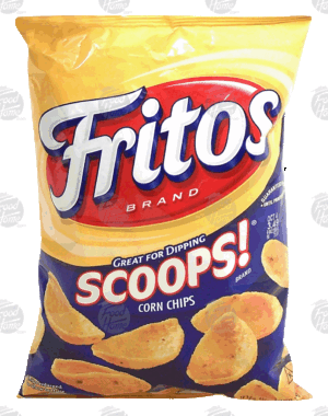 Fritos Scoops! corn chips 9.25 ounce