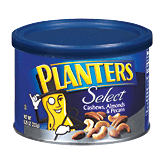 Planters Select cashews, almonds & pecans mixed nuts 8.25 ounce