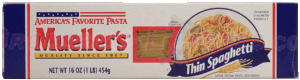 Mueller's Spaghetti thin enriched 16 ounce
