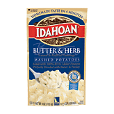 Idahoan Mashed Potatoes Butter & Herb 4 ounce