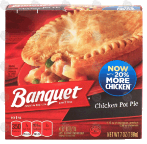 Banquet chicken pot pie 7 ounce