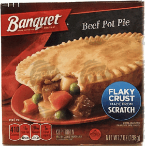 Banquet beef pot pie 7 ounce