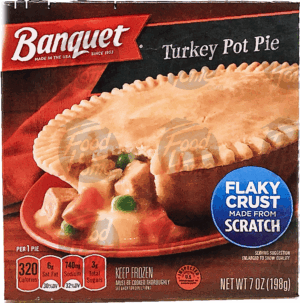 Banquet turkey pot pie 7 ounce