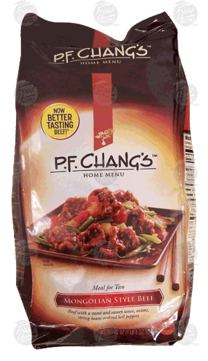 P.F. Chang's Home Menu mongolian style beef, with onions, string beans and red bell peppers in a sweet and savory sauce 22 ounce