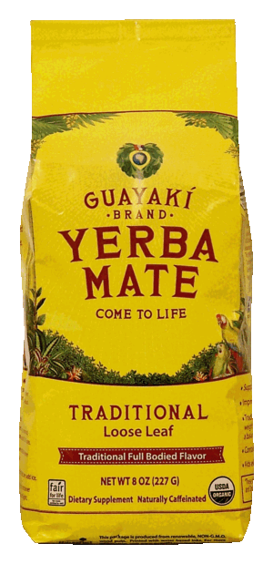 Guayaki yerba mate traditional loose leaf 8 ounce