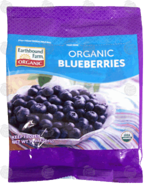 Earthbound Farm organic blueberries 10 ounce