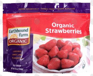 Earthbound Farm organic strawberries 10 ounce