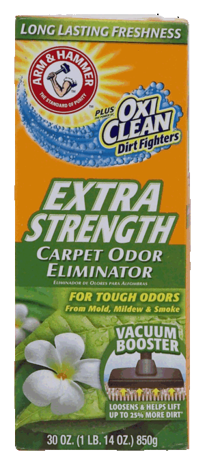 Arm & Hammer Carpet & Room Odor Eliminator Powder Extra Strength For Tough Odors 30 ounce