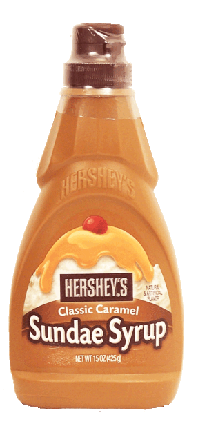 Hershey's Sundae Syrup classic caramel fat free caramel topping 15 ounce