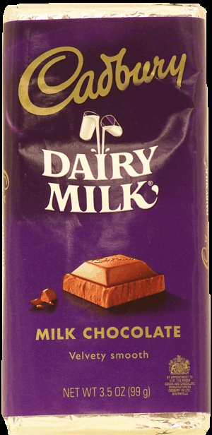 Cadbury Dairy Milk milk chocolate bar 3.5 ounce