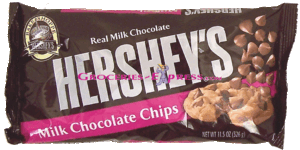 Hershey's milk chocolate baking chips 11.5 ounce