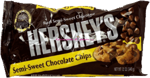 Hershey's semi-sweet chocolate baking chips 12 ounce