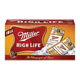 Miller High Life Beer 12 Oz 18 pack