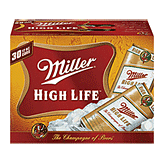 Miller High Life Beer 12 Oz 30 pack