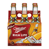 Miller High Life Beer Select Longneck 12 Oz 6 pack
