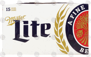 Miller Lite Beer 12 oz 15 count