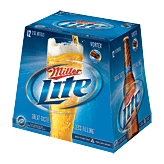 Miller Lite Beer Soccer 12 Oz 12 pack