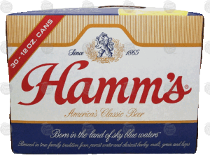 Hamm's beer, 12-oz. cans 30 pack