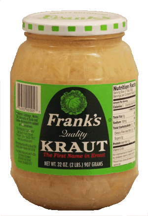 Frank's kraut 32 ounce