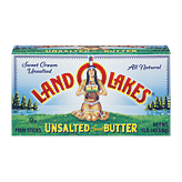 Land O Lakes(R) Butter Unsalted Sweet 4 Ct 1 pound