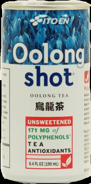 ITO EN Oolong shot, unsweetened, 171 mg of polypenols 6.4 fluid ounce