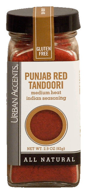 Urban Accents punjab red tandoori medium heat indian seasoning 2.9 ounce