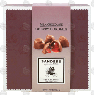Sander's The Boulevard Collection milk chocolate cherry cordials 7 ounce