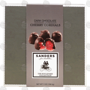 Sander's The Boulevard Collection dark chocolate cherry cordials, 14-piece 7 ounce