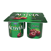 Activia Activia Lowfat Yogurt Cherry 4 Oz 4 count