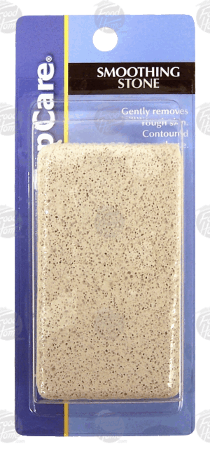 Top Care smoothing stone gently removes rough skin 1 count