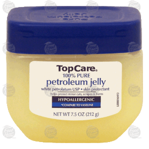 Top Care 100% pure petroleum jelly skin protectant 7.5 ounce