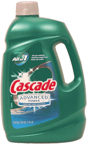 Cascade Advanced Power dishwasher detergent gel 125 ounce