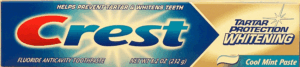 Crest fluoride anticavity toothpaste, cool mint paste, tartar protection, whitening 8.2 ounce
