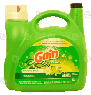 Gain + Aroma Boost original liquid laundry detergent, ultra concentrated, 146 loads 200 fluid ounce