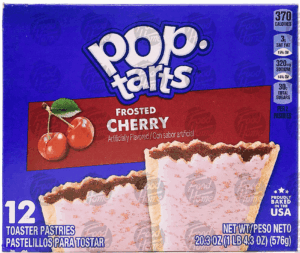 Pop tarts frosted cherry toaster pastries, 12 pastries, box 20.3 not assigned
