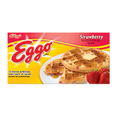 Kellogg's Eggo strawberry waffles, 10 count 12.3 ounce