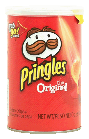 Pringles grab & go! stack original potato crisps 2.36 ounce