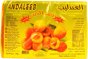 Andaleeb apricot sheets with sugar 400 gram