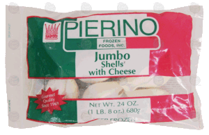 Pierino jumbo pasta shells with cheese 24 ounce